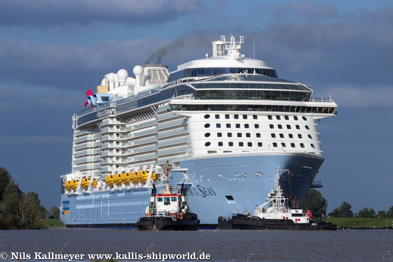 Emsüberführung der Quantum of the Seas (IMO 9549463)