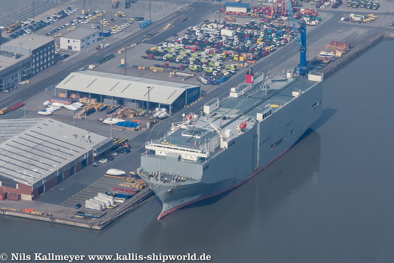 Luftbild Olympian Highway Bremerhaven