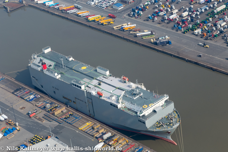 Luftbild Olympian Highway Bremerhaven