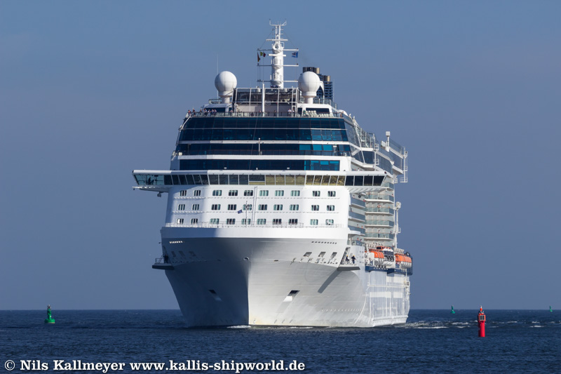 Celebrity Eclipse in Warnemünde