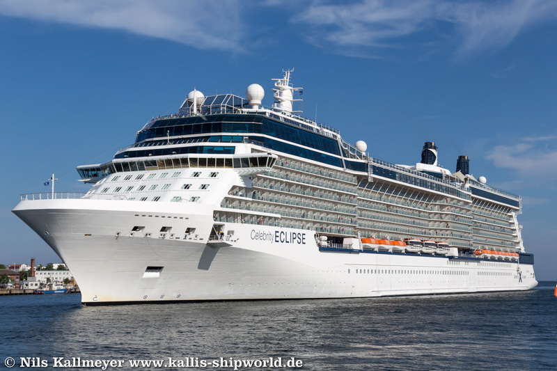 Celebrity Eclipse in Warnemünde