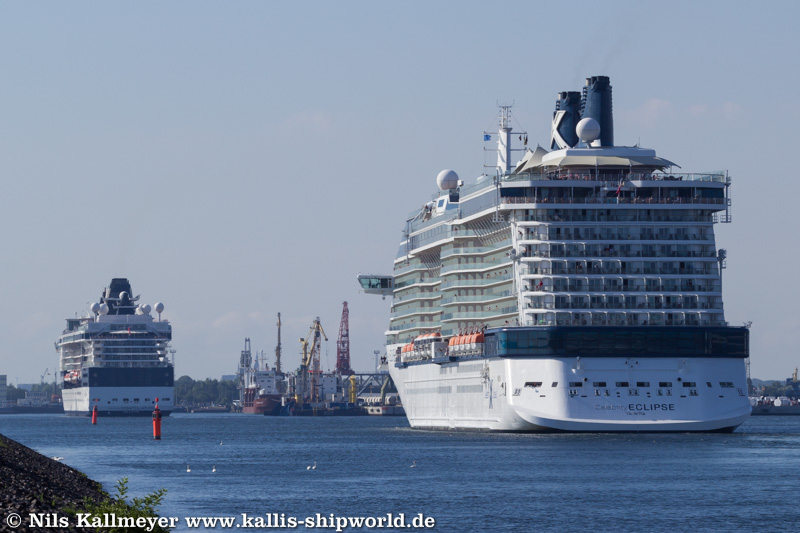 Celebrity Eclipse in Warnemünde