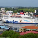 Die Stena Danica lief aus