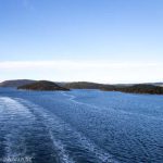 Fahrt durch die Fjordlandschaft