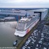 Ausdocken der Norwegian Joy