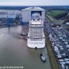 Ausdocken der Norwegian Joy