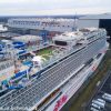 Ausdocken der Norwegian Joy