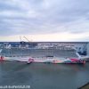 Ausdocken der Norwegian Joy